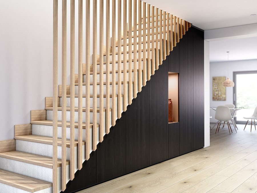 aménagement sous escaliers