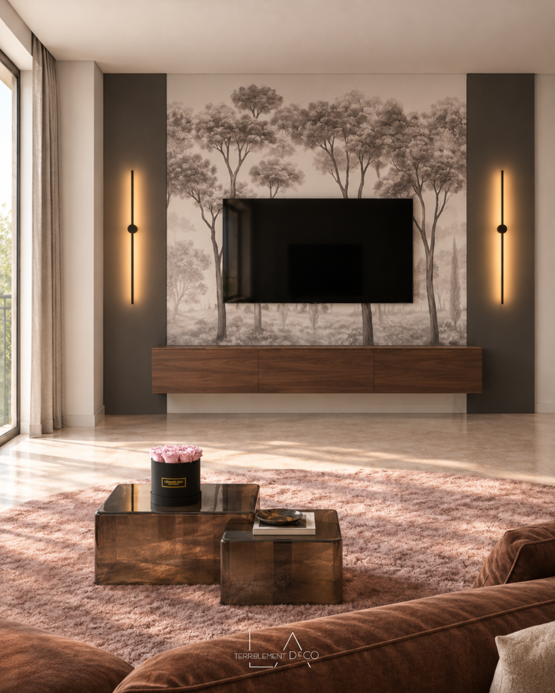 Comment aménager le mur TV de manière chaleureuse