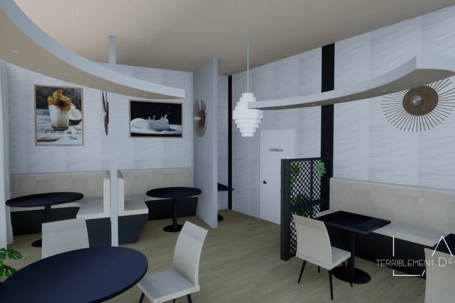 Rénovation café Terriblement Déco
