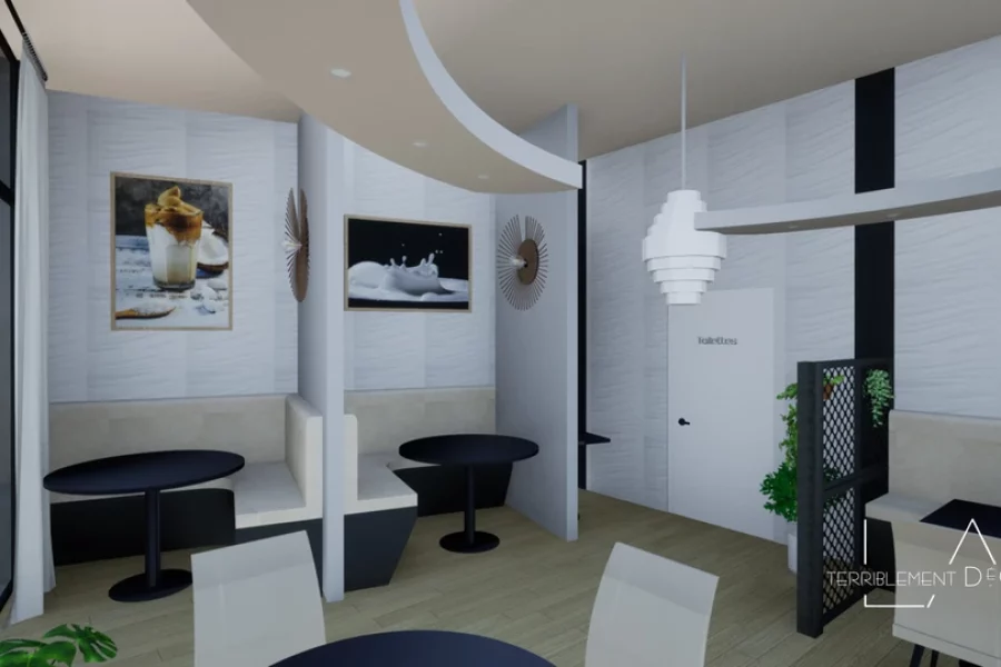 Rénovation café Terriblement Déco